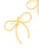 Gold Plated Sterling Silver Large Bow Earrings sold by lovisa