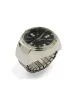 Silver Black Statement Watch Ring sold by lovisa