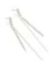 Silver Diamante Cupchain Drop Earrings sold by lovisa