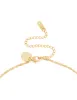 Waterproof Gold Plated Stainless Steel Cancer Tab Necklace sold by lovisa