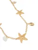 Gold Starfish & Sea Charms Belt sold by lovisa