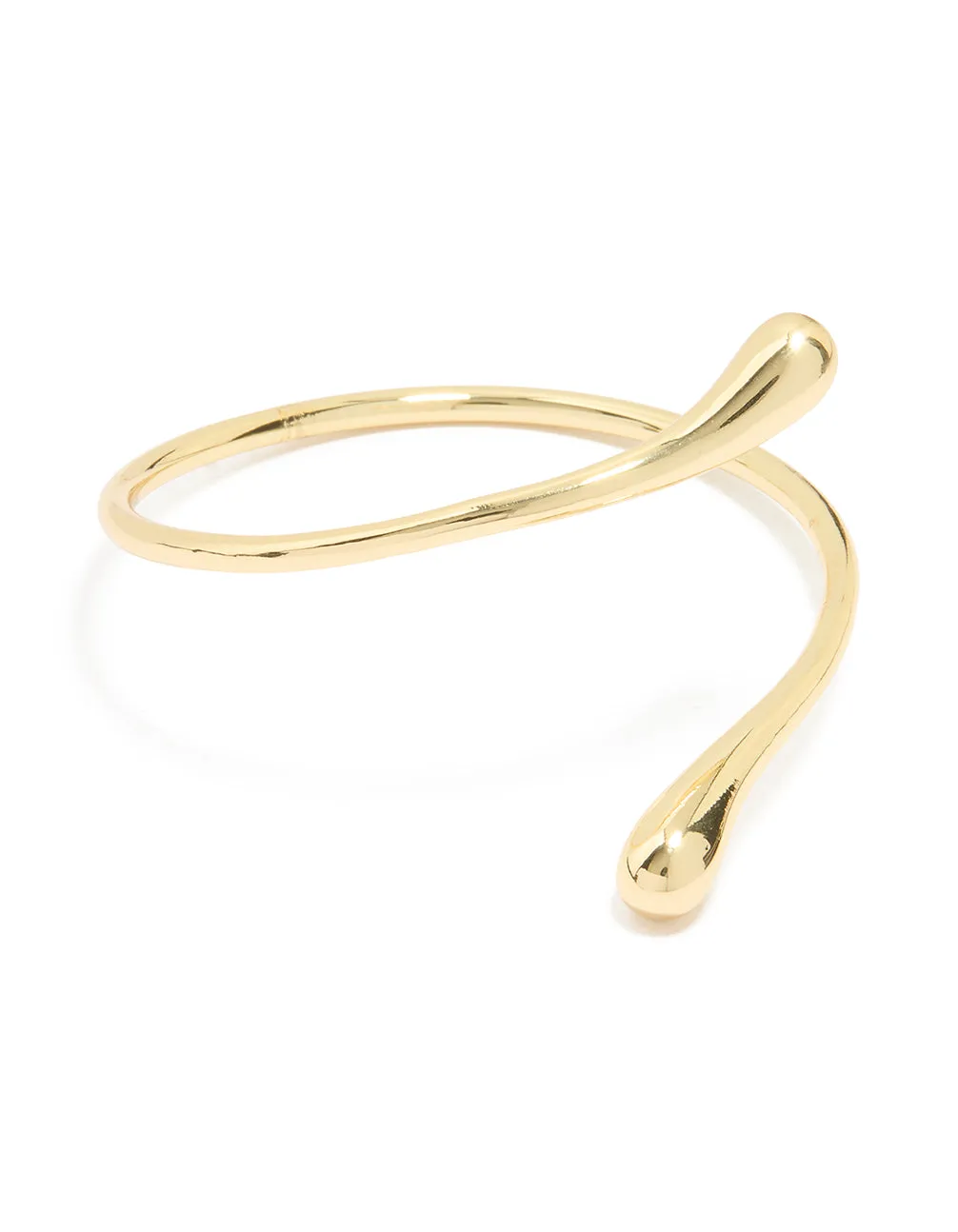 Gold Plated Teardrop Wrist Cuff sold by lovisa