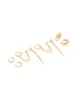 Gold Plated Huggie & Chain Earrings 3-Pack sold by lovisa