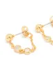 Gold Plated Cubic Zirconia Huggie Chain & Stud Earrings 2-Pack sold by lovisa