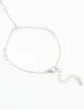 Silver Cubic Zirconia Bezel Hand Chain sold by lovisa