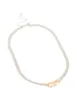 Mixed Metal Layered Chain Pendant Necklace sold by lovisa