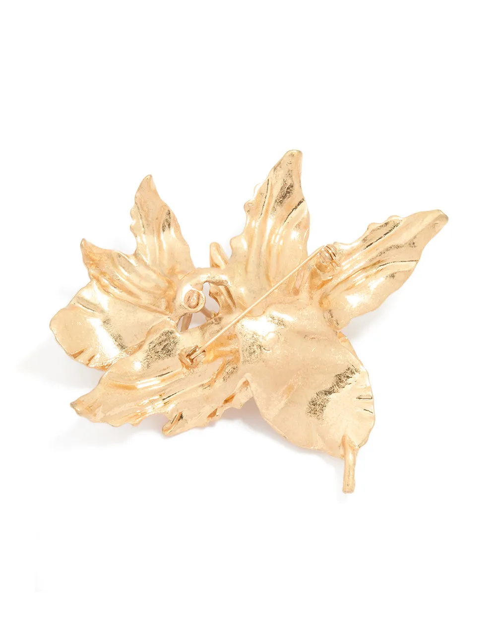 Gold Tropical Floral Brooch sold by lovisa product image thumbnail 3