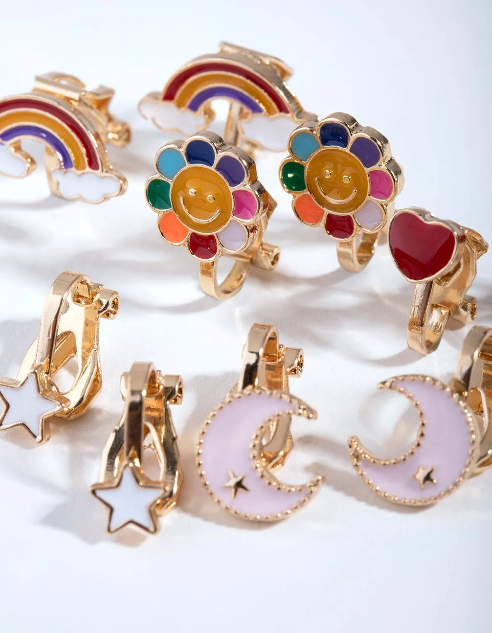 Gold Joyful Bright Clip Five-Pack sold by lovisa product image thumbnail 2