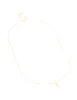 Gold Plated Sterling Silver Cubic Zirconia Cross Necklace sold by lovisa