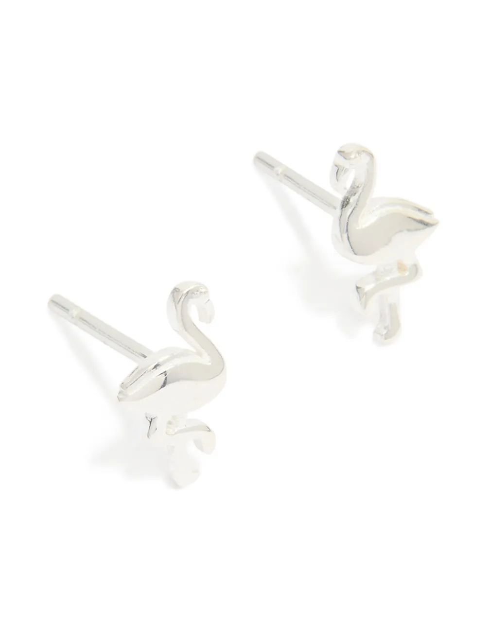 Sterling Silver Flamingo Stud Earrings sold by lovisa