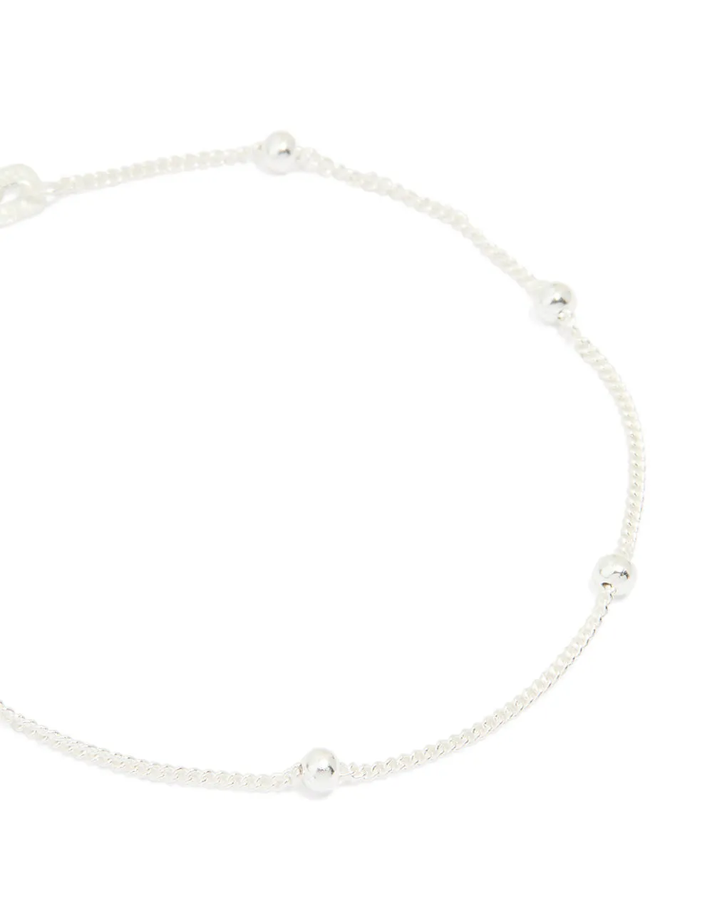 Sterling Silver Large Station Bracelet sold by lovisa product image thumbnail 2