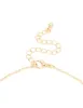 Gold Plated Cubic Zirconia Flower Station Necklace sold by lovisa