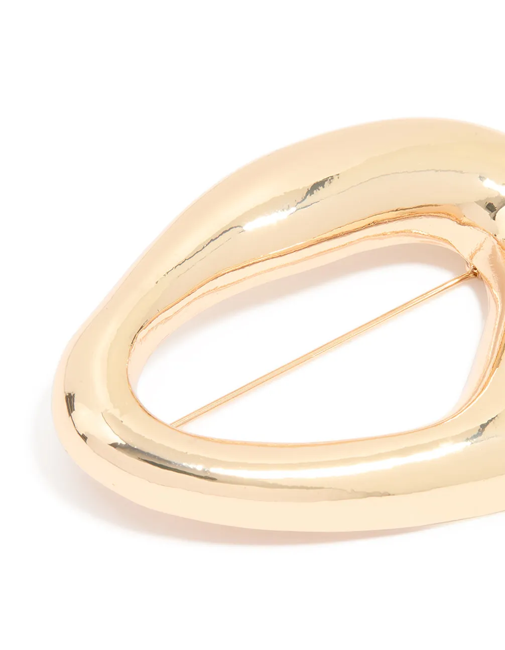 Gold Organic Oval Brooch sold by lovisa product image thumbnail 2