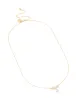 Gold Plated Cubic Zirconia Floral Teardrop Necklace sold by lovisa