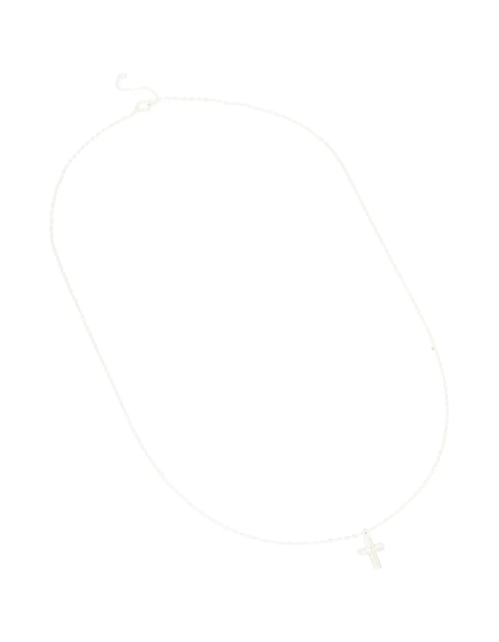 Sterling Silver Cubic Zirconia Cross Pendant Necklace sold by lovisa product image thumbnail 2