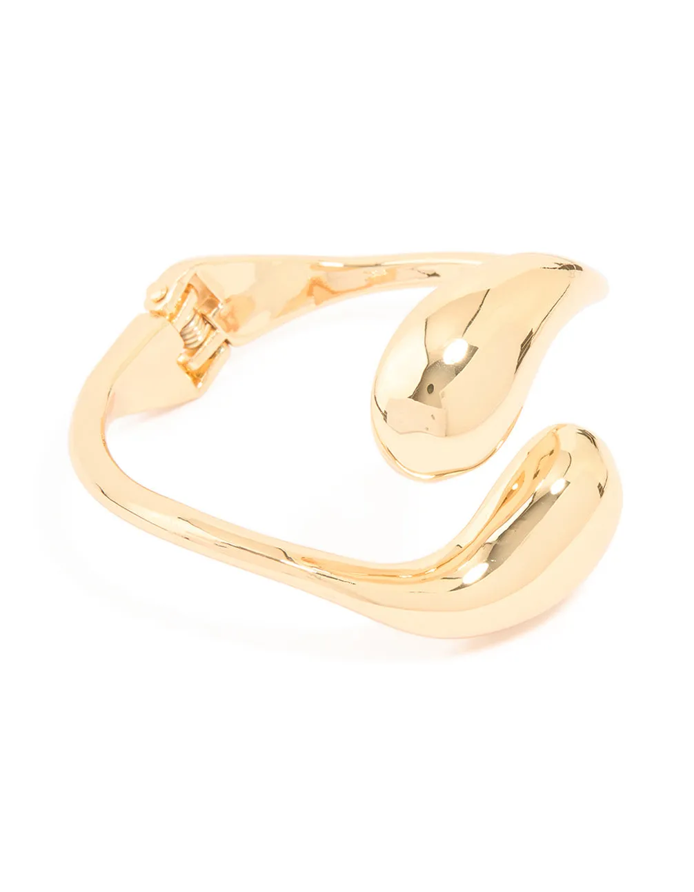 Gold Large Yin-Yang Wrist Cuff sold by lovisa