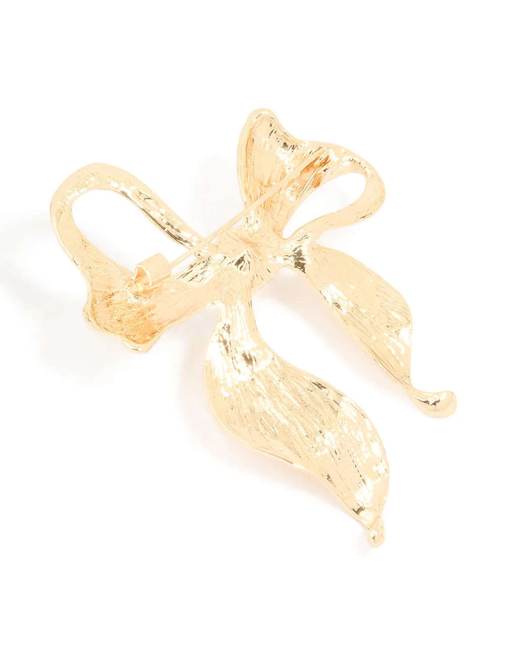 Gold Pearl Center Bow Brooch sold by lovisa product image thumbnail 3