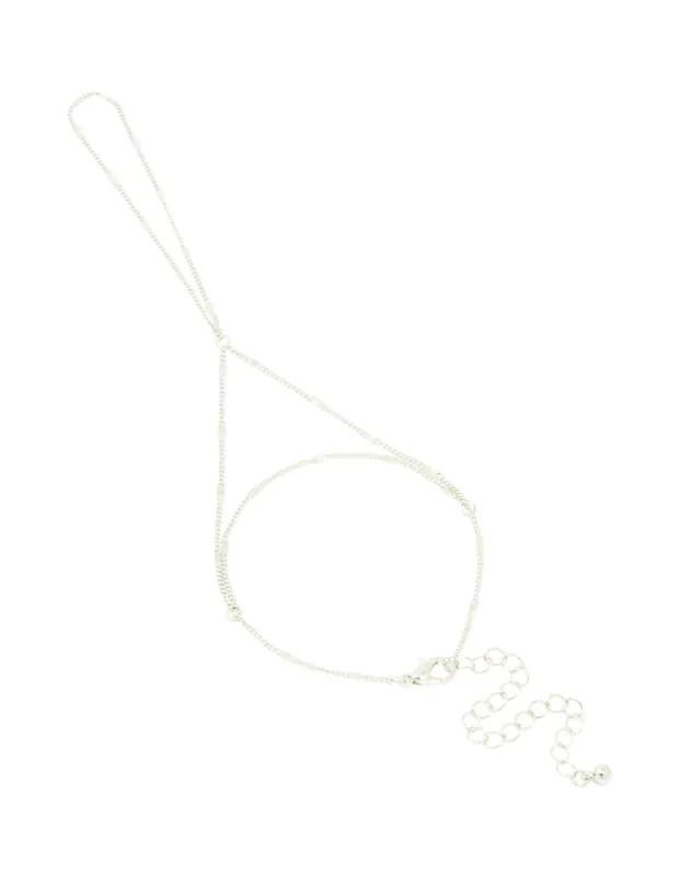 Silver Fine Silver Chain Hand Chain sold by lovisa