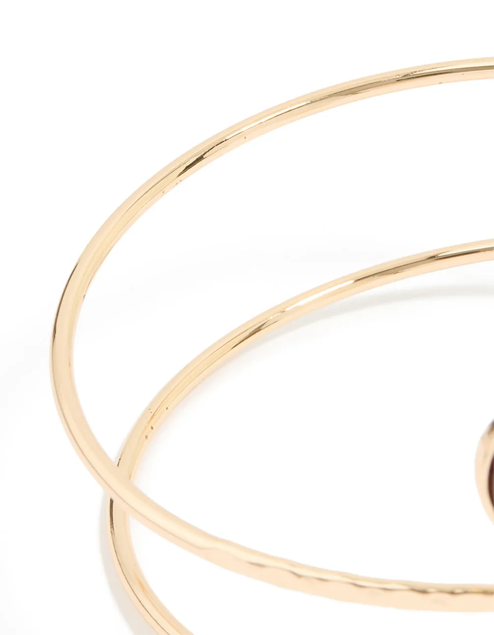 Gold Tiger Eye Arm Cuff sold by lovisa product image thumbnail 3