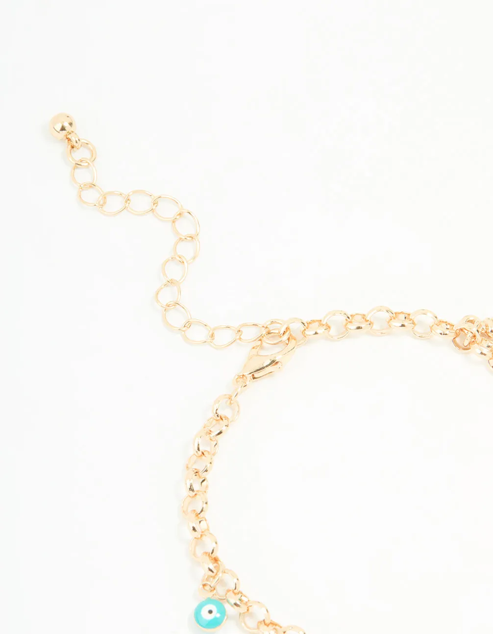 Gold Ocean Charm Bracelet sold by lovisa product image thumbnail 3