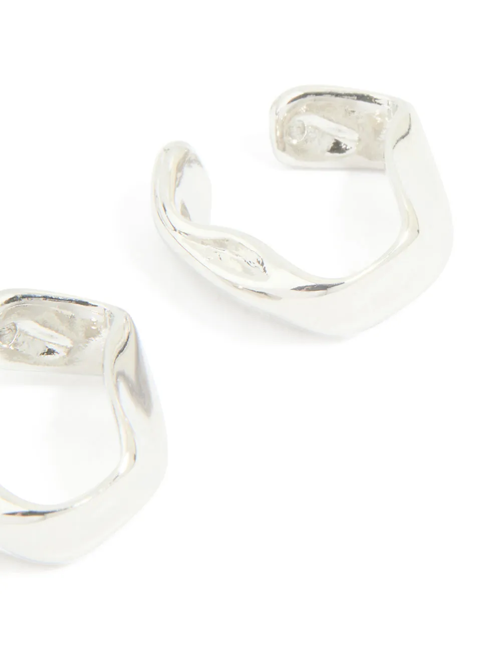 Silver Plated Single Molten Ear Cuff sold by lovisa product image thumbnail 3