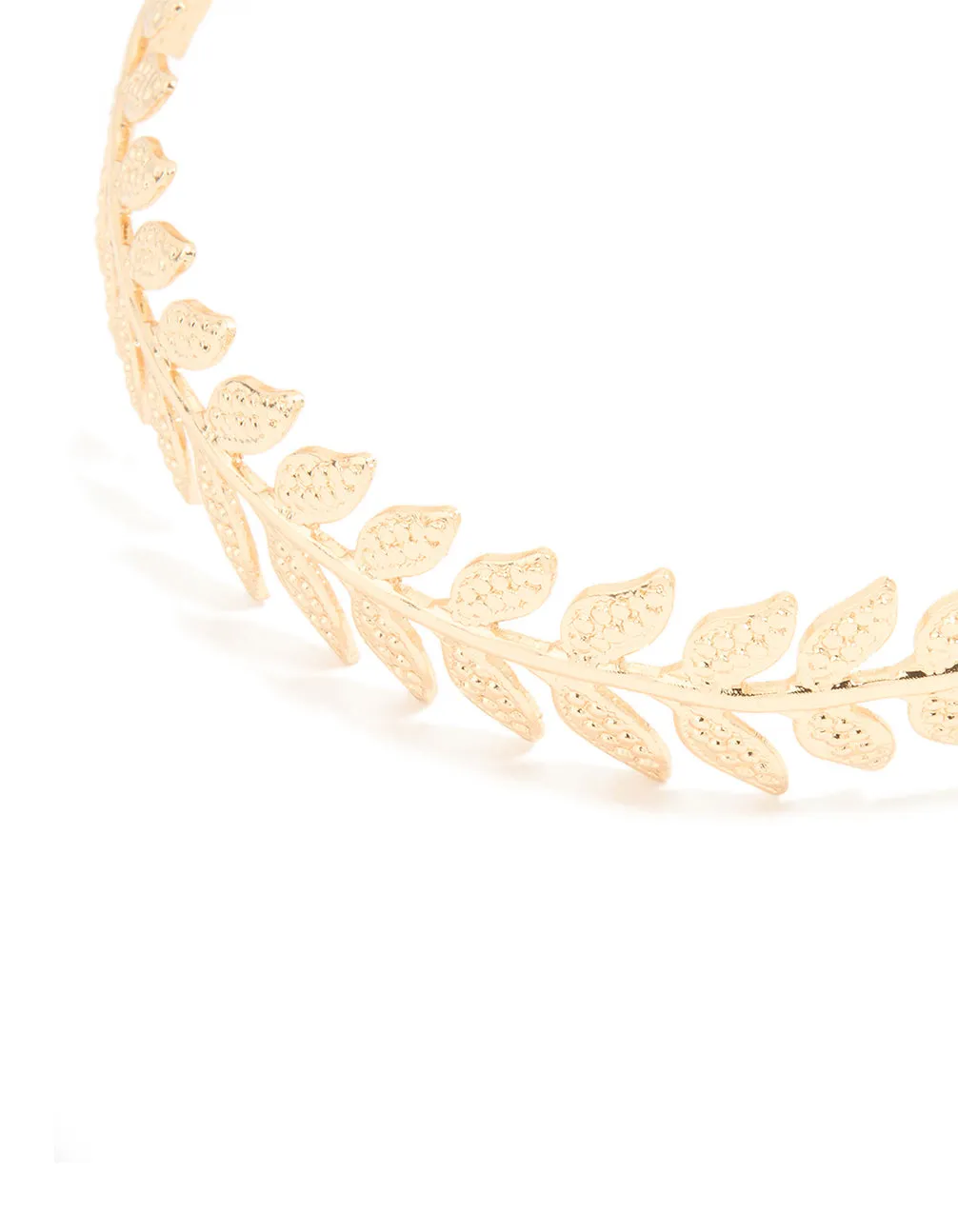 Gold Double Leaf Arm Cuff sold by lovisa product image thumbnail 3