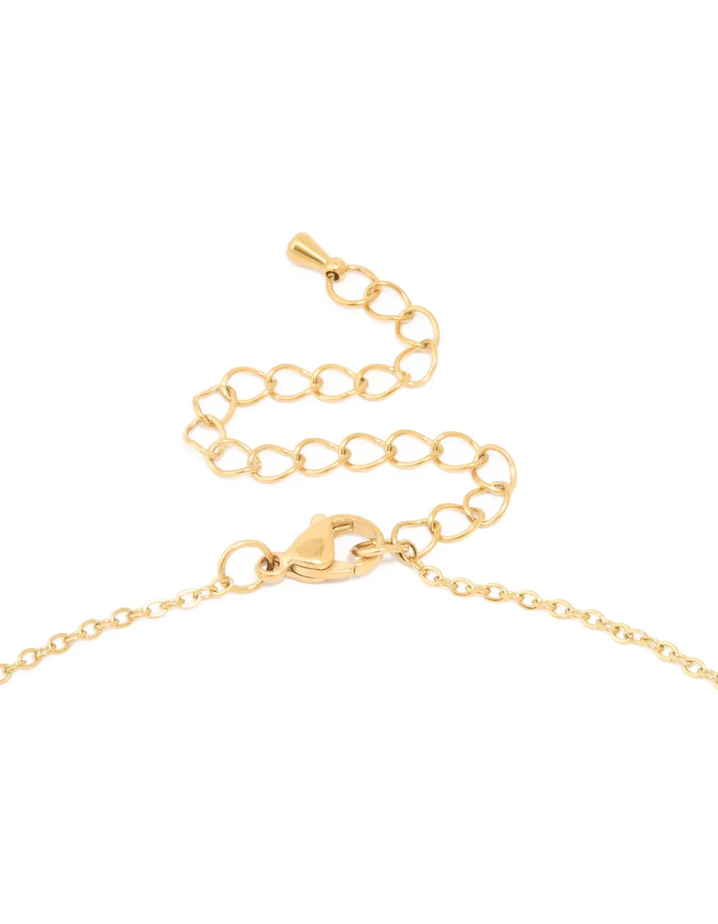 Waterproof Gold Plated Stainless Steel Angel Number 999 Necklace sold by lovisa product image thumbnail 3