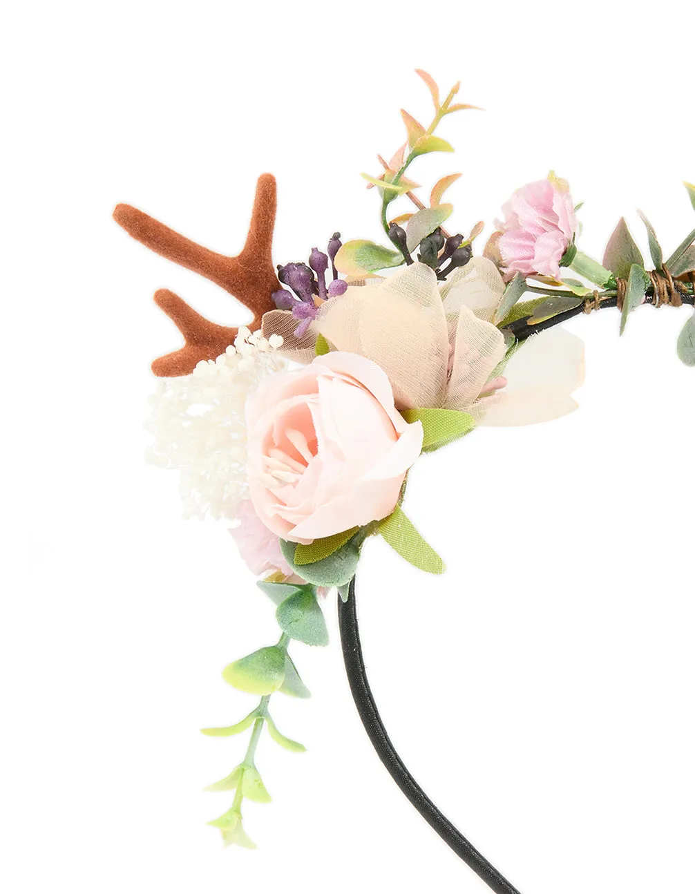 Fabric Floral Woodland Reindeer Headband sold by lovisa product image thumbnail 2