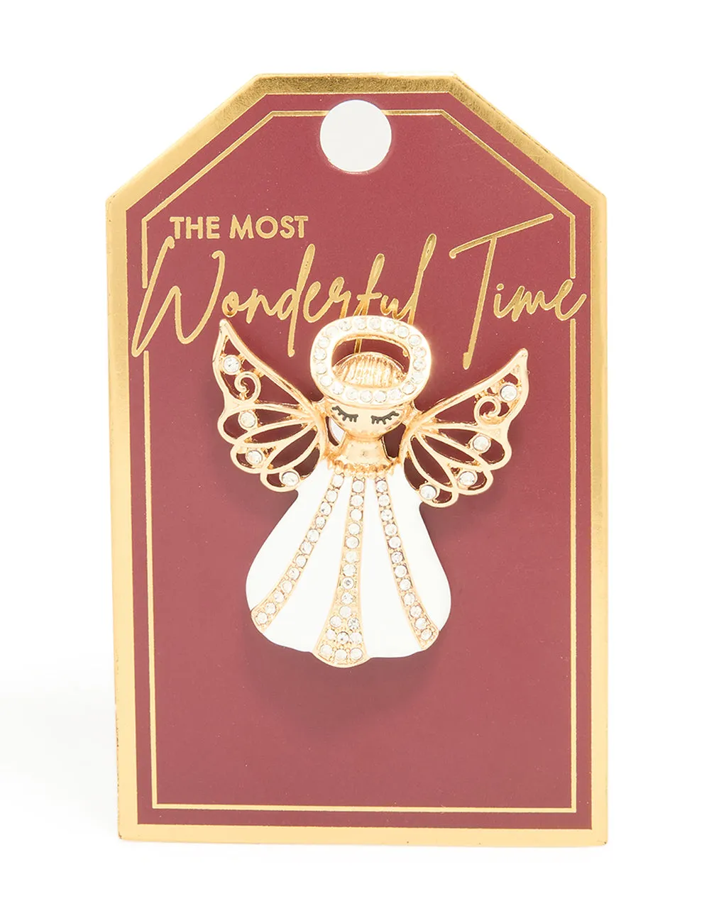 Gold Diamante Angel Brooch sold by lovisa product image thumbnail 3
