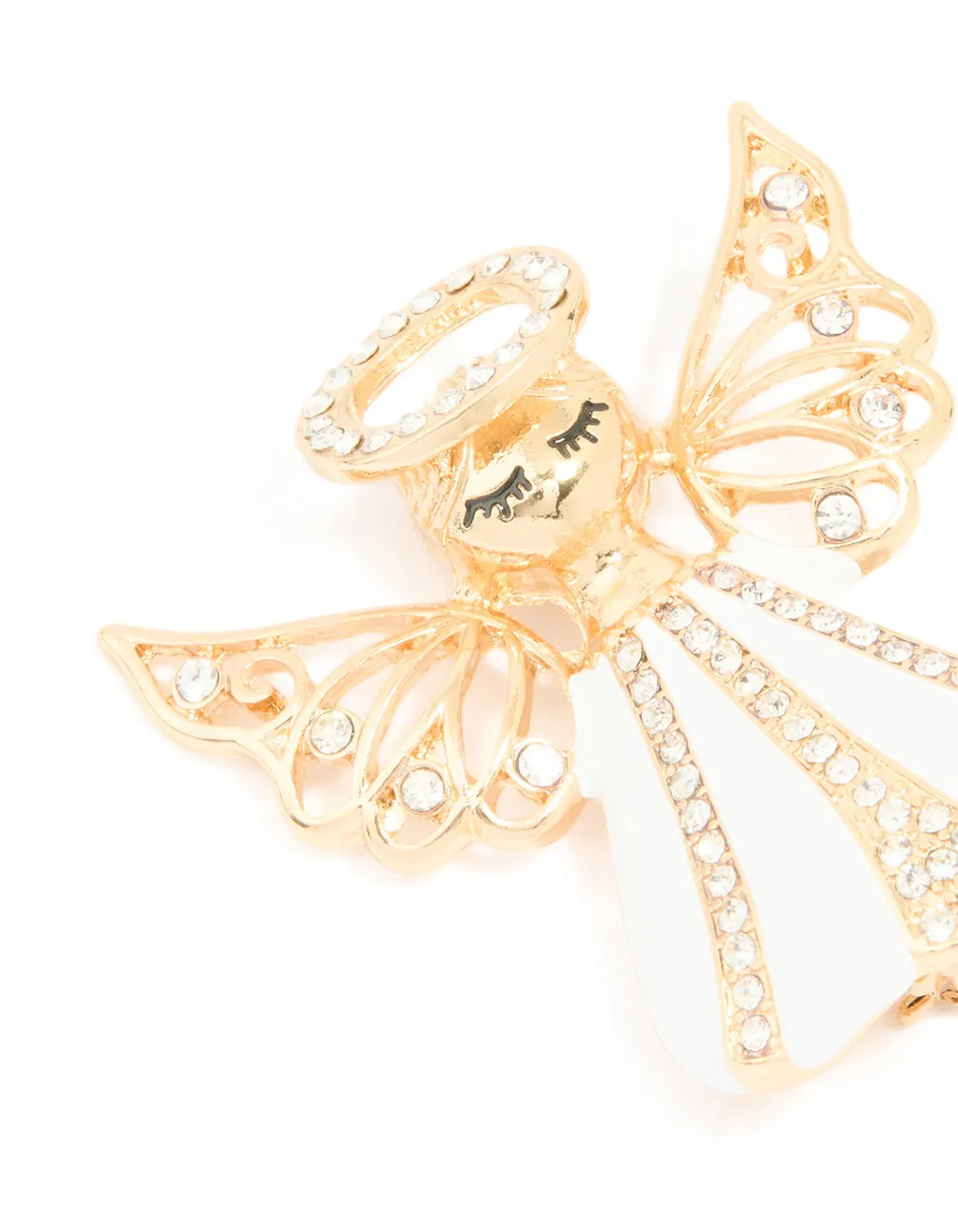 Gold Diamante Angel Brooch sold by lovisa product image thumbnail 2