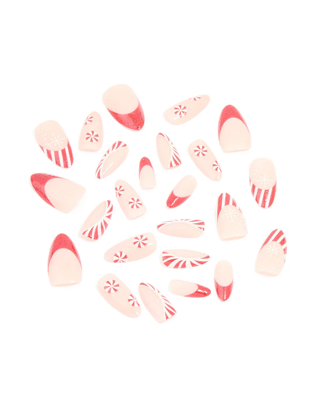 Candy Cane Press-On Nail Set sold by lovisa product image thumbnail 2