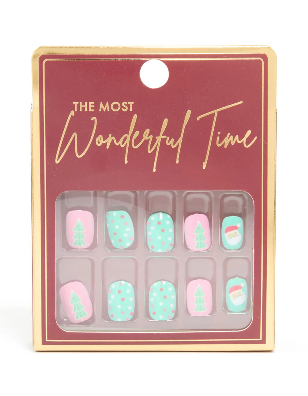 Santa & Festive Tree Press-On Nail Set sold by lovisa product image thumbnail 3