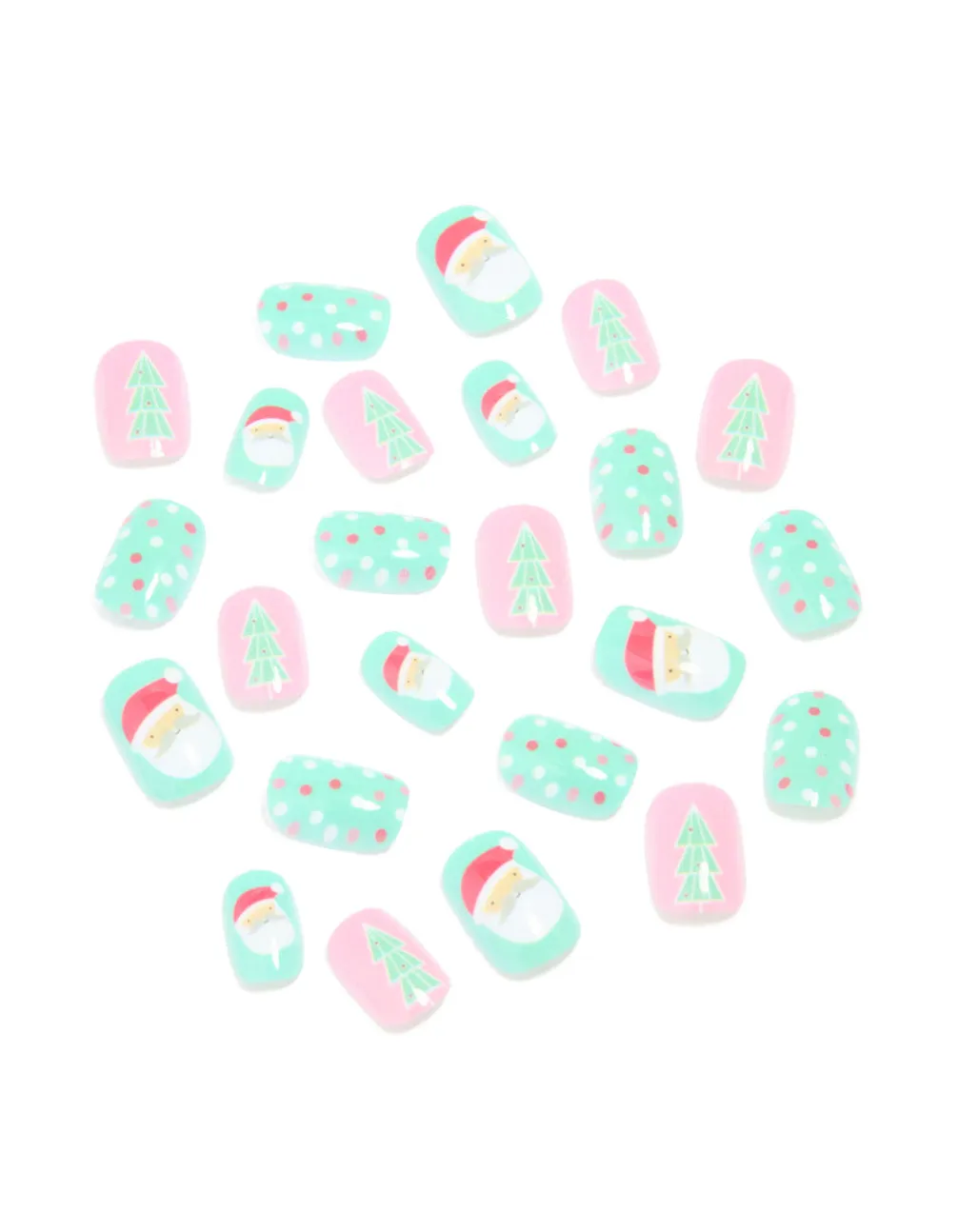 Santa & Festive Tree Press-On Nail Set sold by lovisa product image thumbnail 2