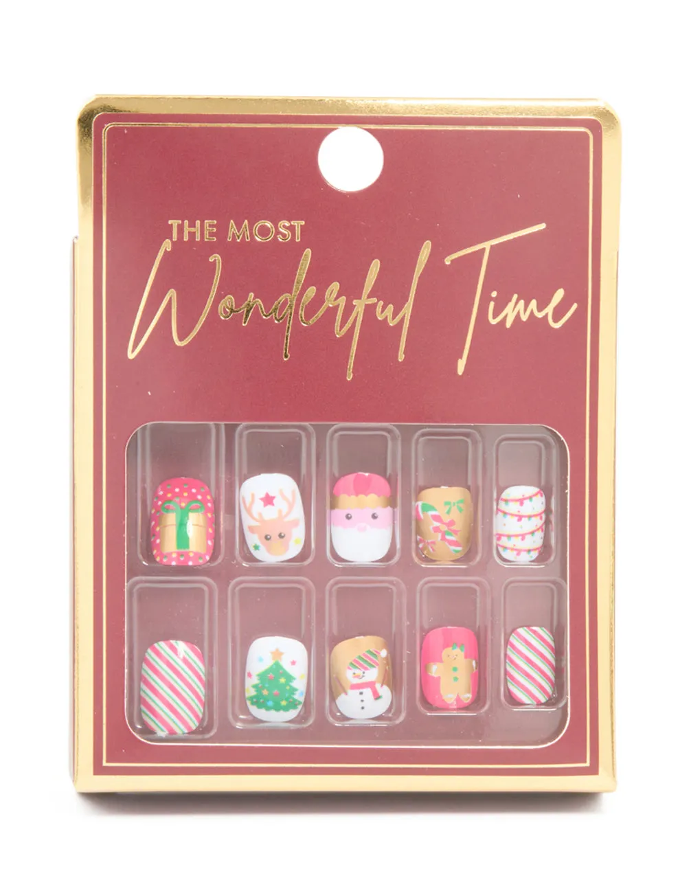 Snowman & Bauble Press-On Nail Set sold by lovisa product image thumbnail 3