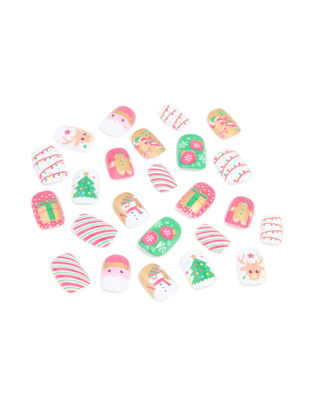 Snowman & Bauble Press-On Nail Set sold by lovisa product image thumbnail 2