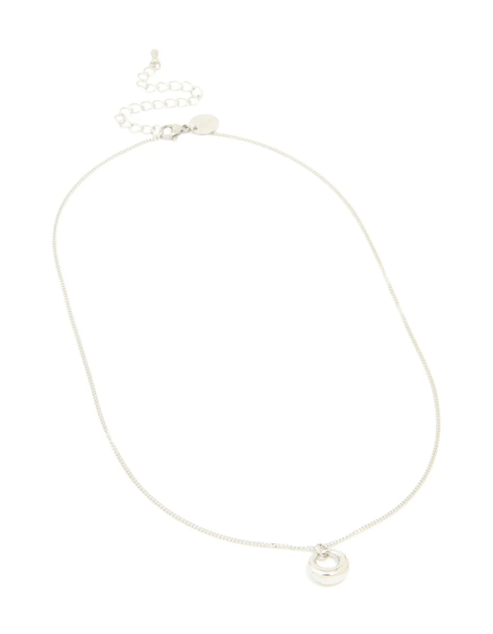 Waterproof Stainless Steel Bold Pendant Necklace sold by lovisa product image thumbnail 2