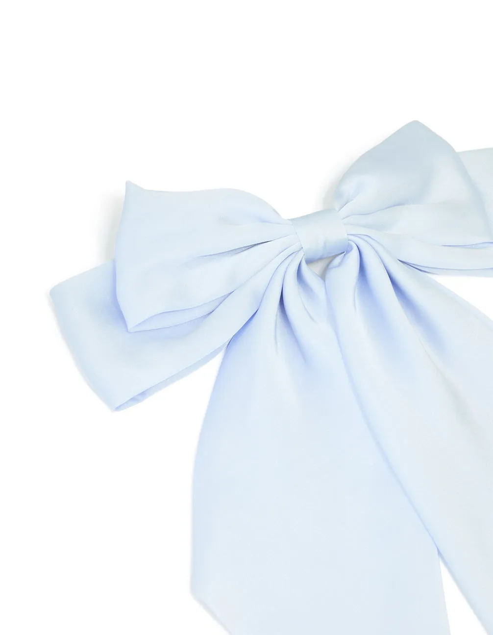 Light Blue Fabric Bow Clip sold by lovisa product image thumbnail 2