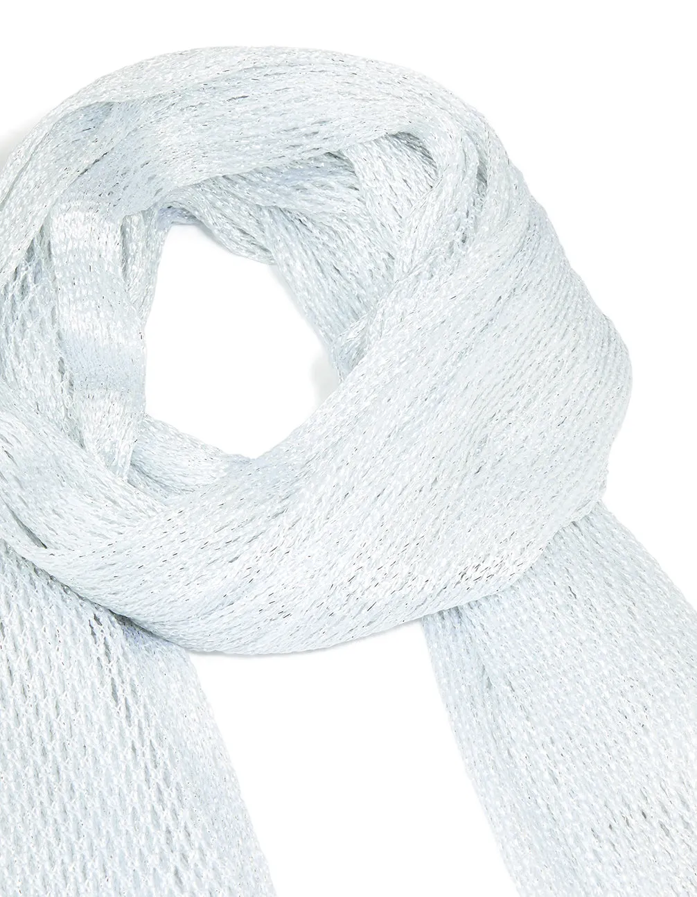 Silver Fabric Draped Scarf sold by lovisa product image thumbnail 2