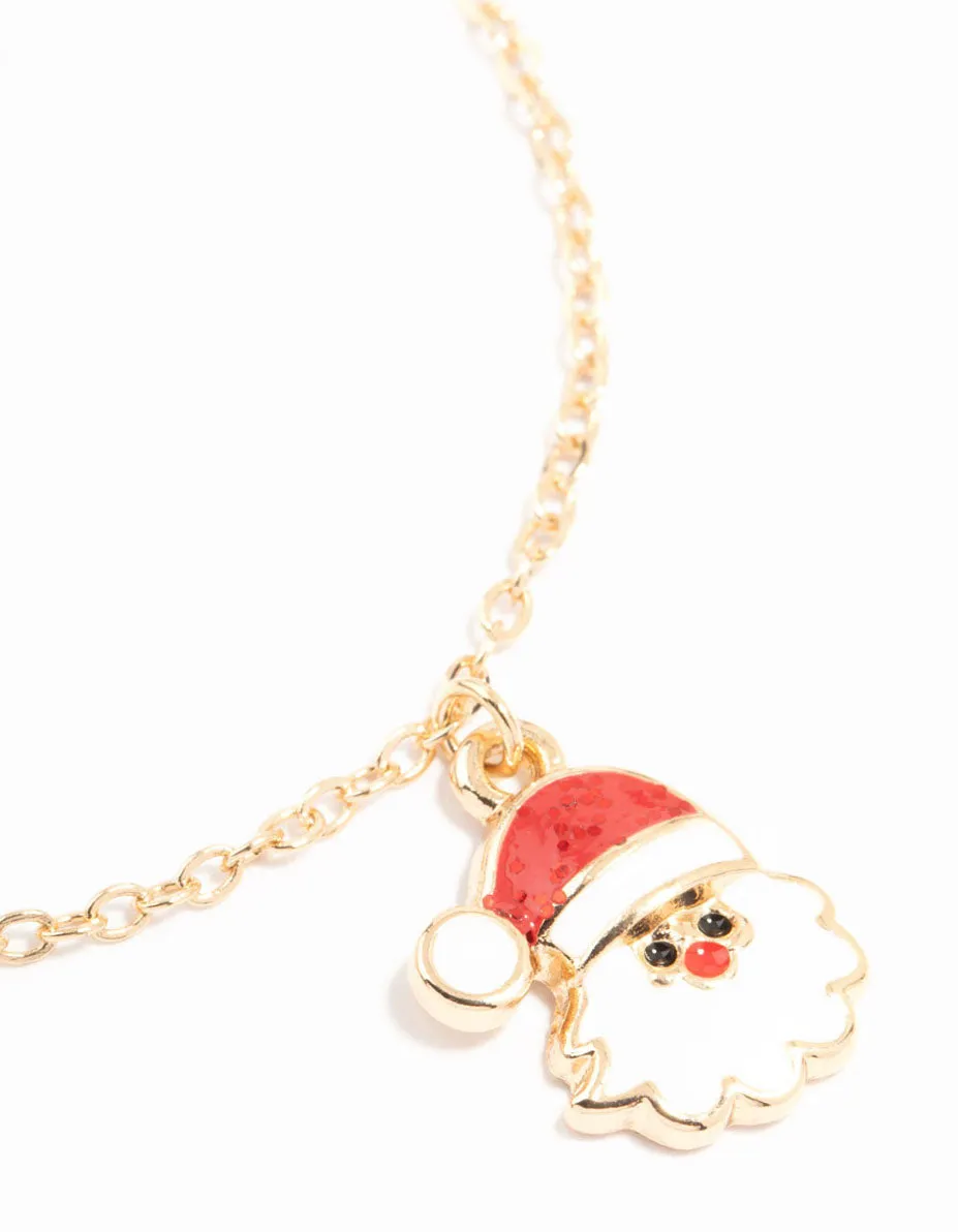 Gold Single Festive Charm Bracelets 5-Pack sold by lovisa product image thumbnail 2