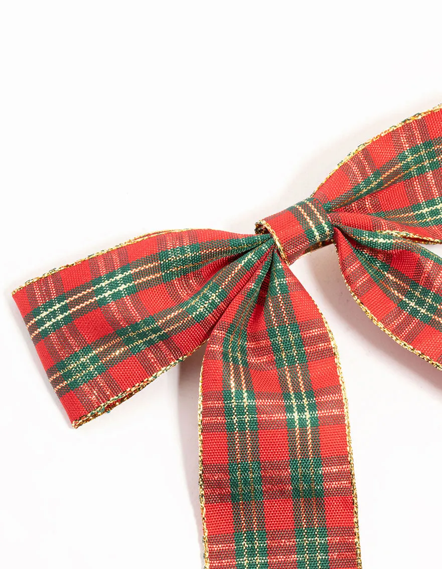 Tartan Fabric Bow Hair Clip sold by lovisa product image thumbnail 2