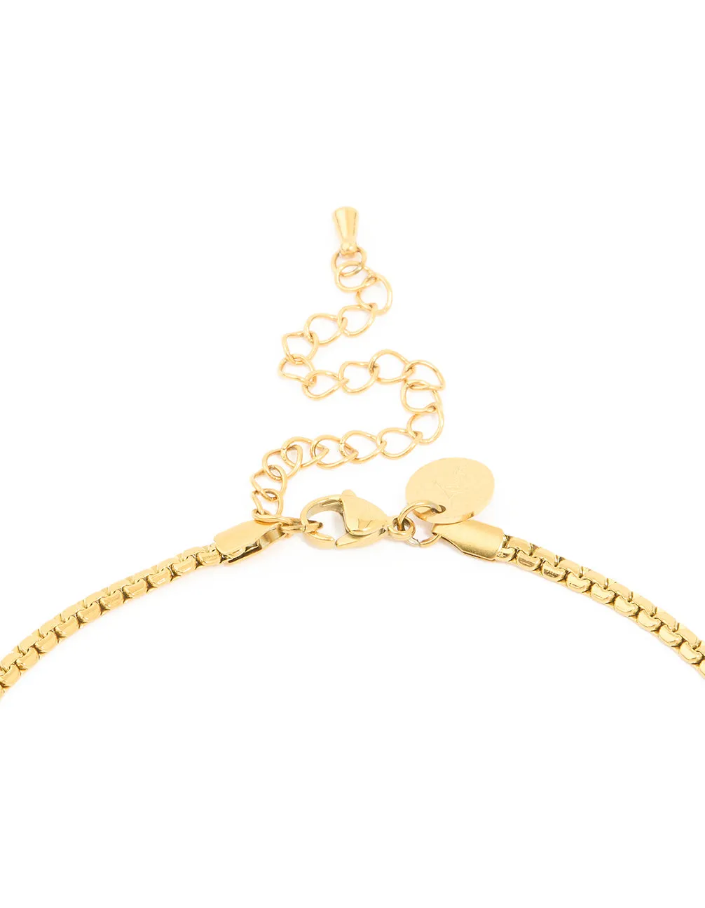 Waterproof Gold Plated Stainless Steel Thick Snake Chain Necklace sold by lovisa product image thumbnail 3