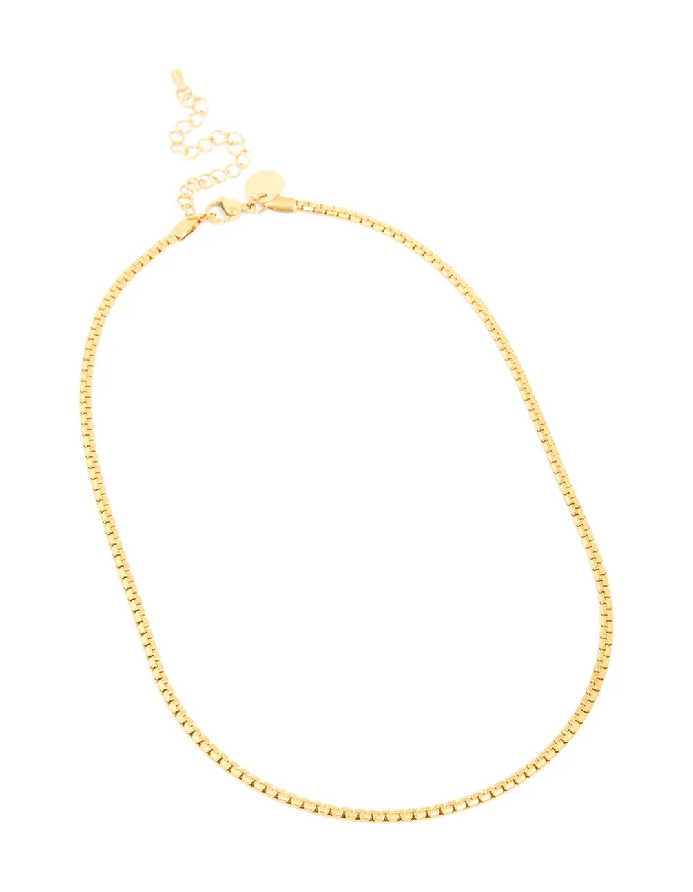 Waterproof Gold Plated Stainless Steel Thick Snake Chain Necklace sold by lovisa product image thumbnail 2