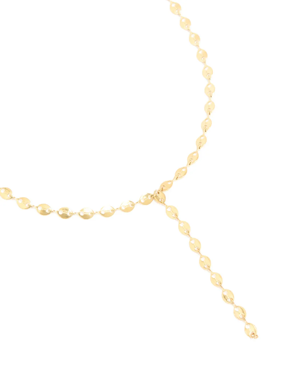 Waterproof Gold Plated Stainless Steel Marina Chain Y-Necklace sold by lovisa