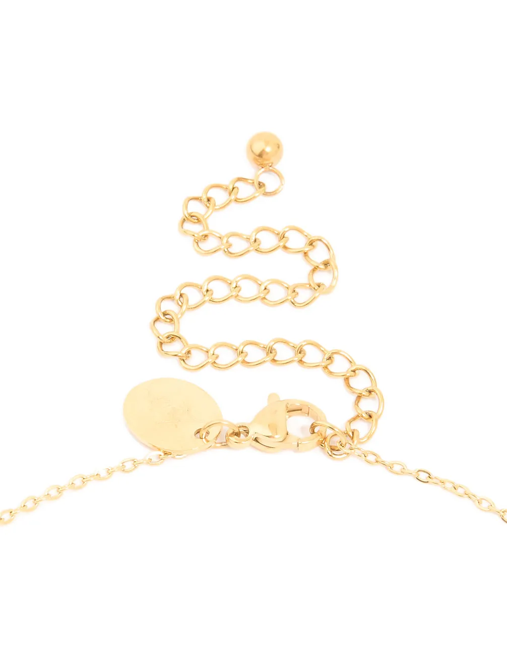 Waterproof Gold Plated Stainless Steel Micro Hearts Necklace sold by lovisa product image thumbnail 3
