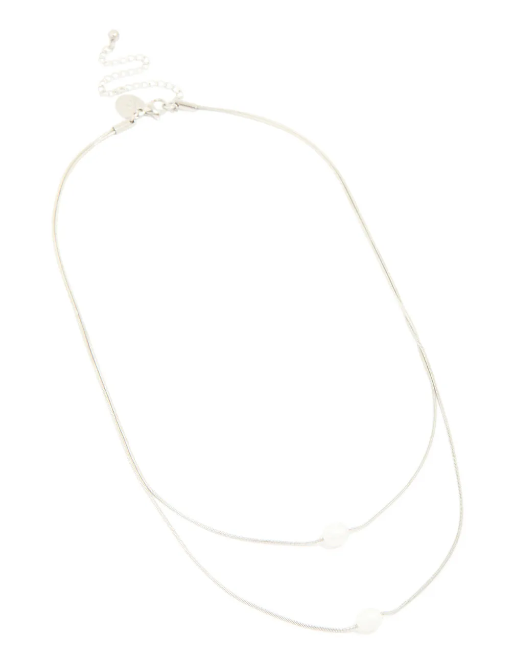 Waterproof Stainless Steel Pearl Layered Necklace sold by lovisa product image thumbnail 2