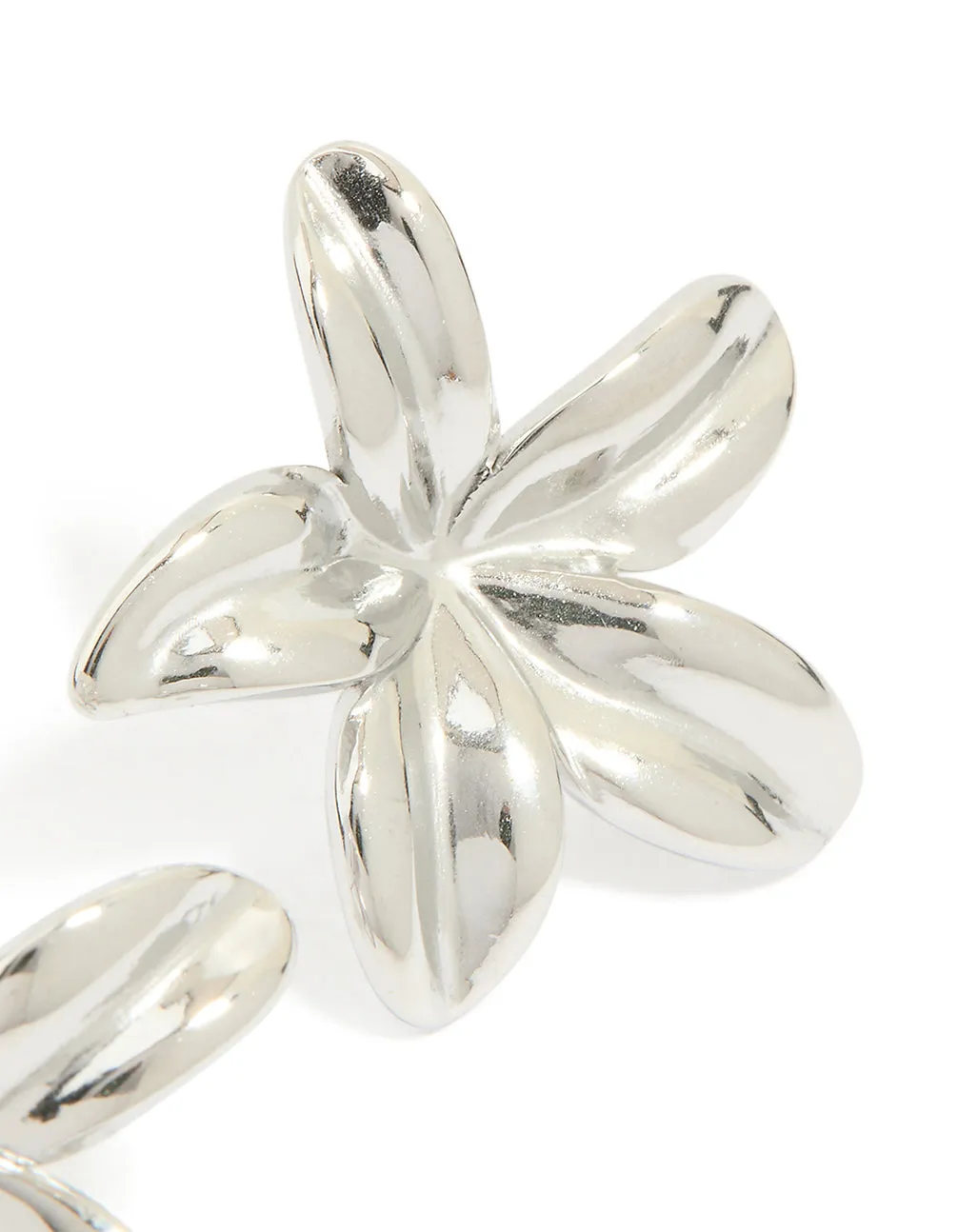 Waterproof Stainless Steel Small 5-Petal Flower Earrings sold by lovisa product image thumbnail 3