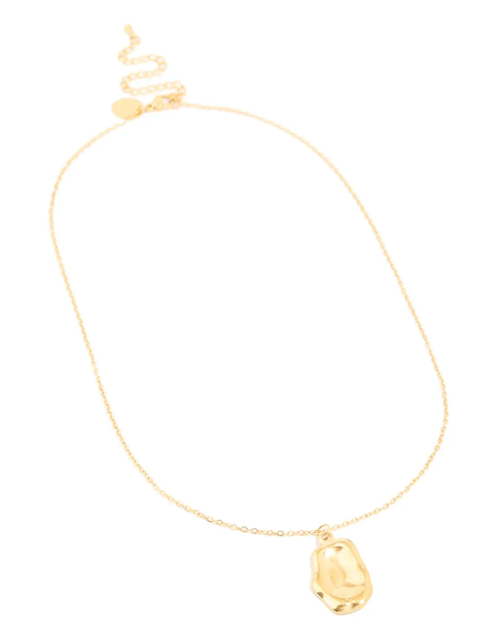 Waterproof Gold Plated Stainless Steel Organic Pendant Chain Necklace sold by lovisa product image thumbnail 2