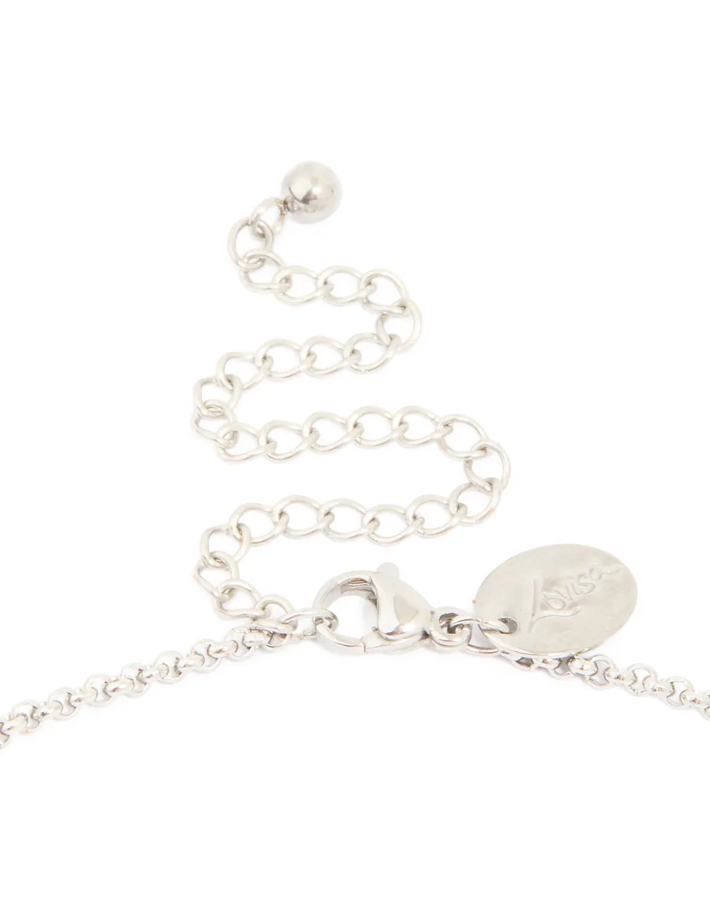 Waterproof Stainless Steel Interlock Loops Pendant Necklace sold by lovisa product image thumbnail 3