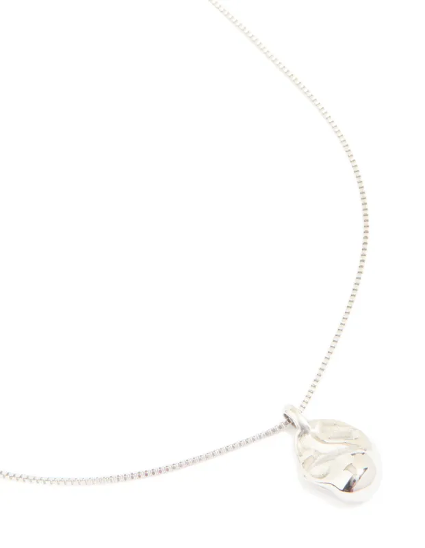 Waterproof Stainless Steel Organic Pendant Necklace sold by lovisa