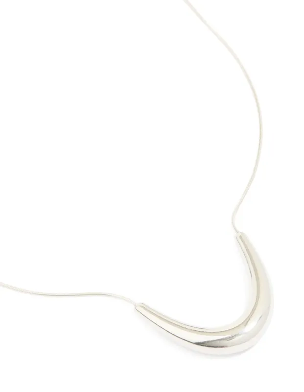 Waterproof Stainless Steel U-Shape Pendant Necklace sold by lovisa